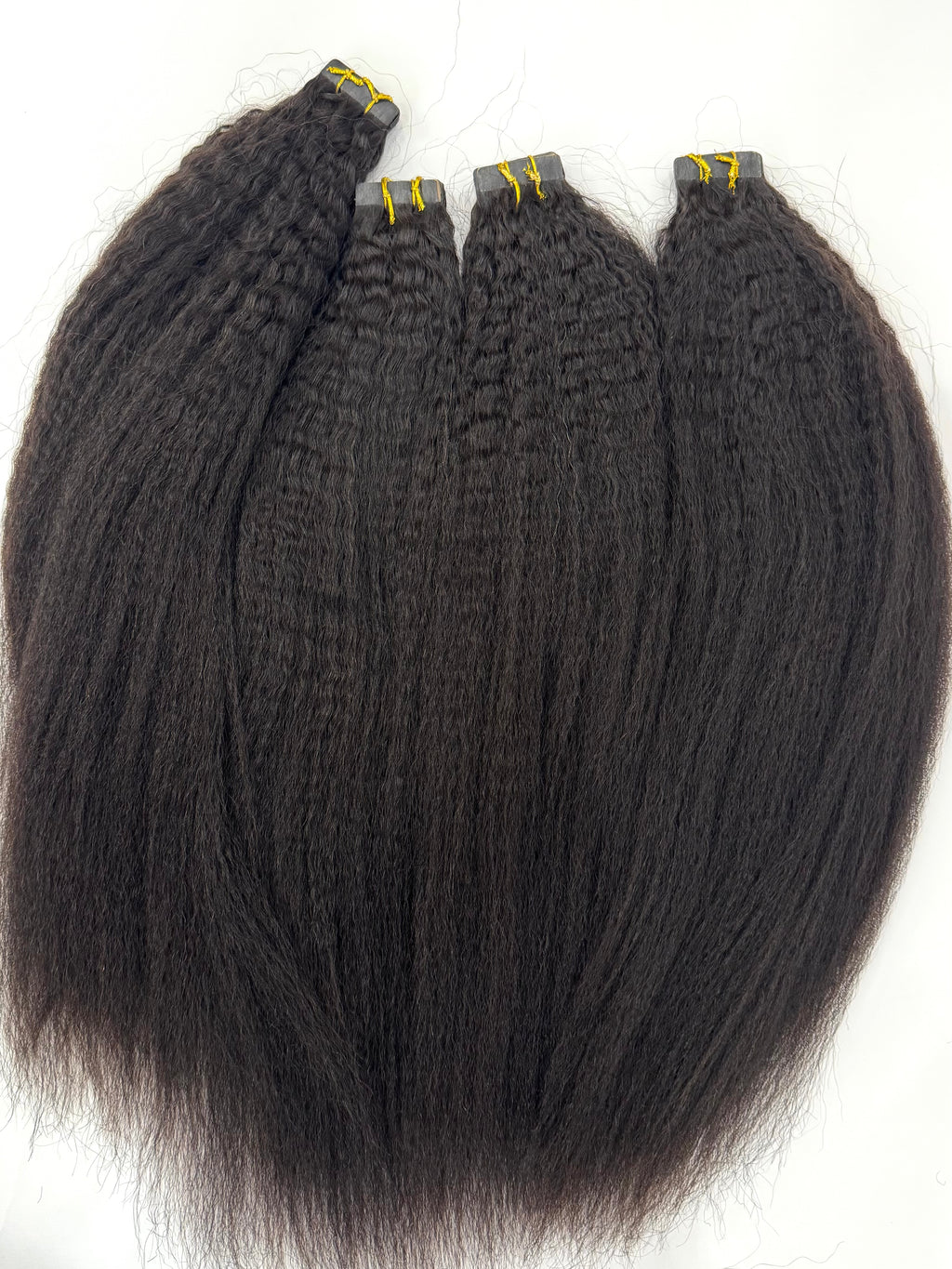 Kinky straight tape-ins