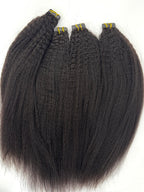 Kinky straight tape-ins