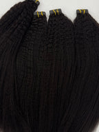 Kinky straight tape-ins